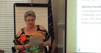Cheryl Benefield teaching